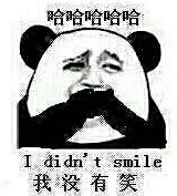 哈哈哈哈哈，我没有笑 I didn（哈哈哈哈哈，我没有笑 I didn）