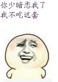 你少暗恋我 我不吃这一套（你少暗恋我 我不吃这一套）