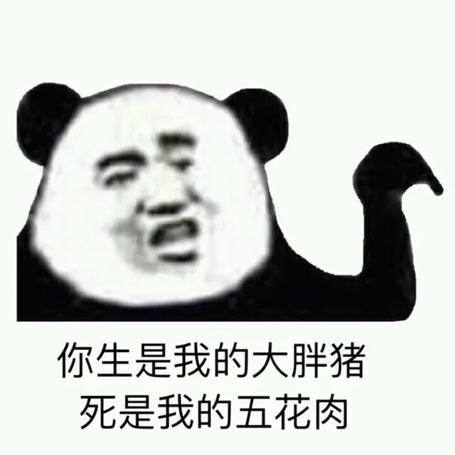 你生是我的大胖猪死是我的五花肉（你生是我的大胖猪死是我的五花肉）