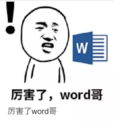 厉害了，word哥！（厉害了，word哥！）