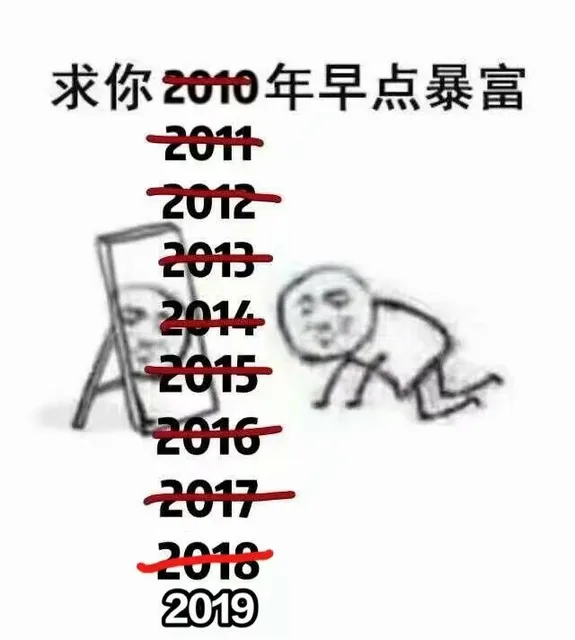 2019年早点暴富（2019年早点暴富）