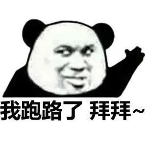 我跑路了，拜拜（我跑路了，拜拜）