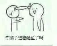 你脑子进糖醋鱼了吗？（你脑子进糖醋鱼了吗？）