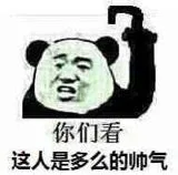 你们看这人是多么的帅气（你们看这人是多么的帅气）