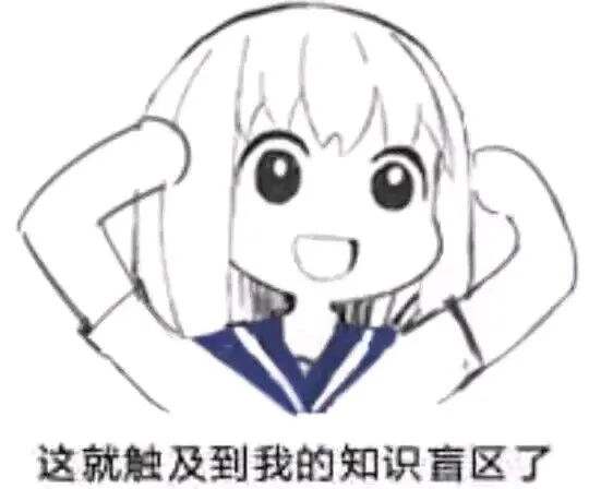 这就触及到我的知识盲区了（这就触及到我的知识盲区了）