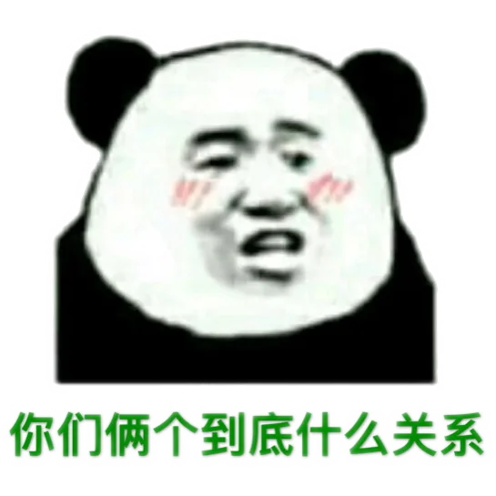 你们俩到底什么关系（你们俩到底什么关系）