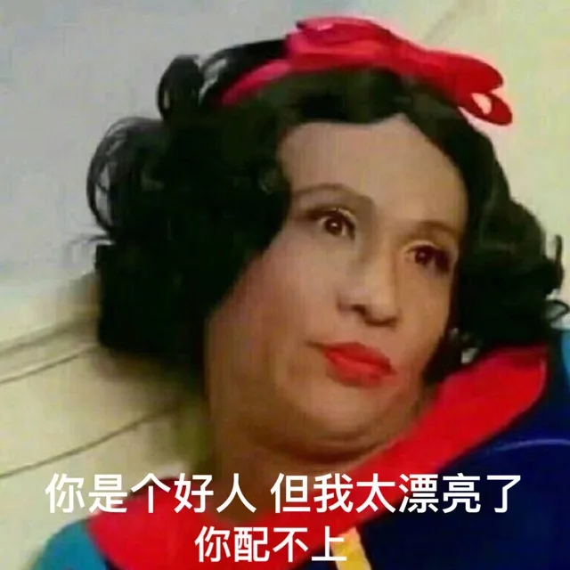 你是个好人，但我太漂亮了，你配不上！（你是个好人，但我太漂亮了，你配不上！）