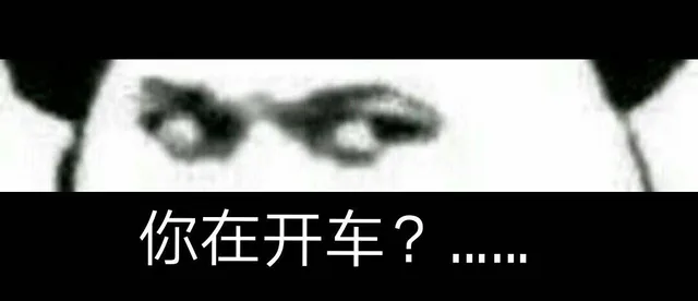 你在开车？（你在开车？）