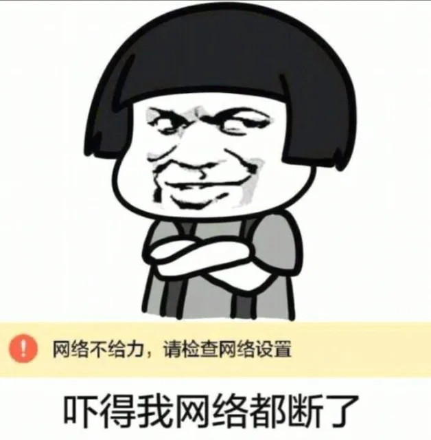 网络不给力，请检查网络设置吓得我网络都断了（网络不给力，请检查网络设置吓得我网络都断了）