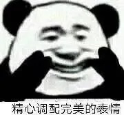 精心调驲完美的表情（精心调驲完美的表情）