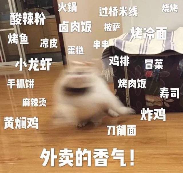外卖的香气！（外卖的香气！）