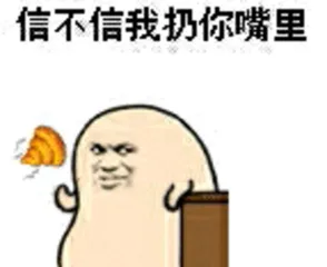 信不信我扔你嘴里（信不信我扔你嘴里）