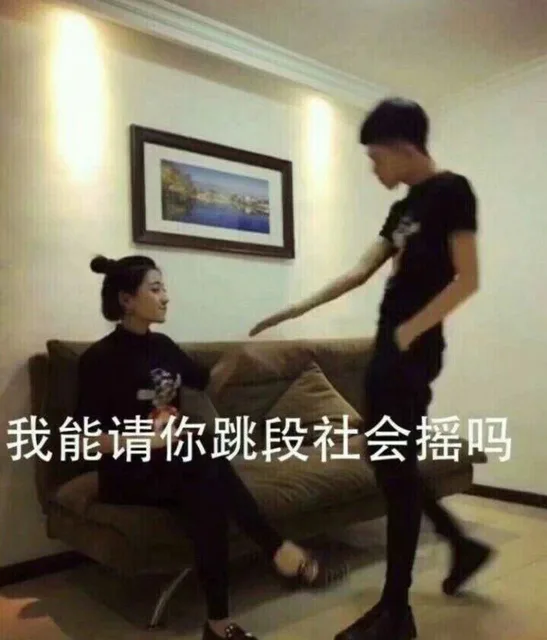 我能请你跳段社会摇吗（我能请你跳段社会摇吗）