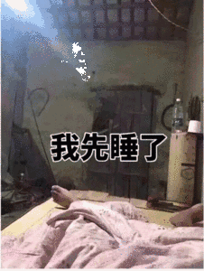 我睡了（我睡了）