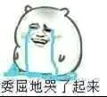 委屈地哭了起来（委屈地哭了起来）