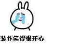 装作笑得很开心（装作笑得很开心）