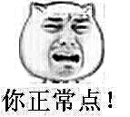 你正常点！（你正常点！）