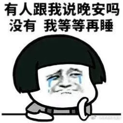 有人跟我说晚安吗？没有我等等再睡（有人跟我说晚安吗？没有我等等再睡）