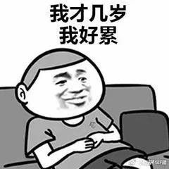 我才几岁我好累（我才几岁我好累）