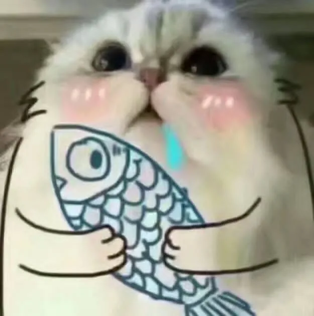 小猫拿咸鱼（小猫拿咸鱼）