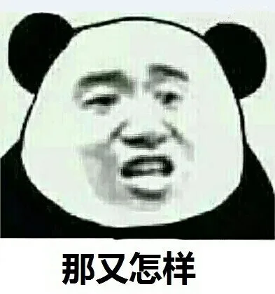 那又怎么样（那又怎么样）
