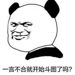 一言不合就开始斗图了吗？（一言不合就开始斗图了吗？）
