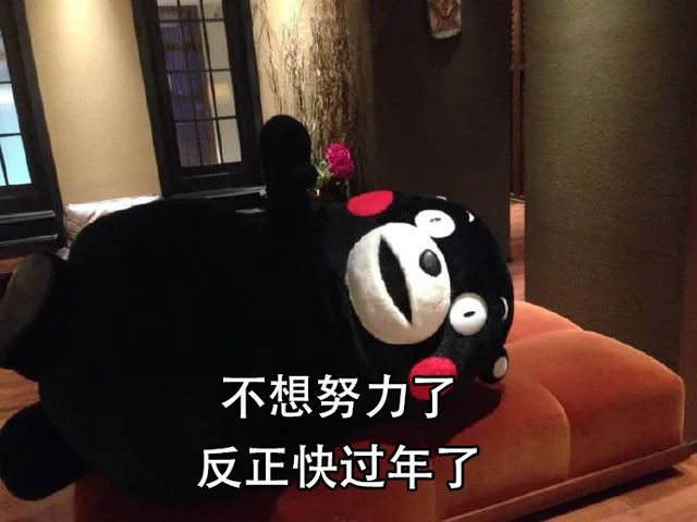不想努力了 反正快过年了（不想努力了 反正快过年了）