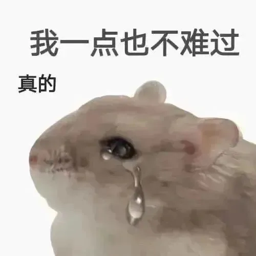 我一点也不难过真的（我一点也不难过真的）