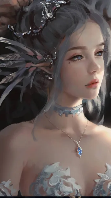 鬼刀插画手机壁纸