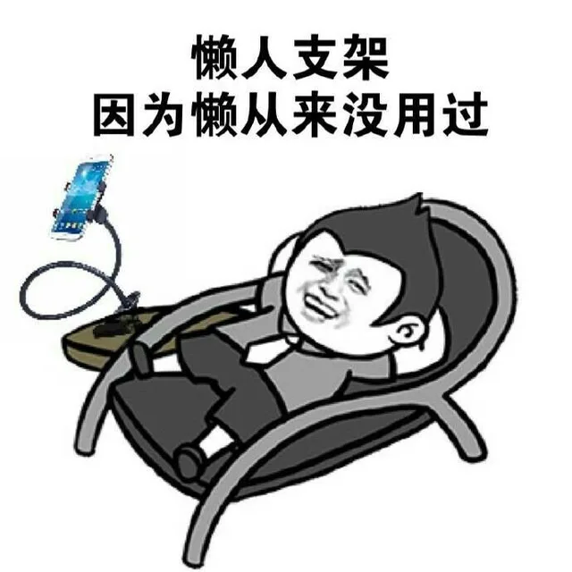 懒人支架因为懒从来没用过