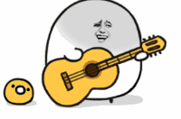 弹大吉他