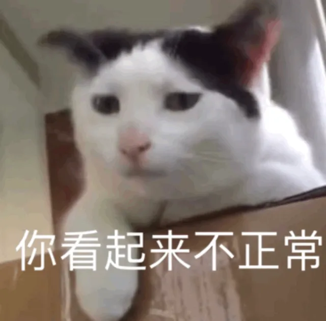 你看起来不正常（你看起来不正常）