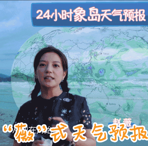 24小时象岛天气预报 「薇」式天气预报