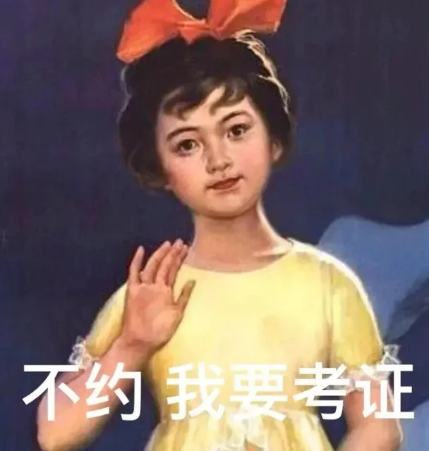 不约我要考证（不约我要考证）