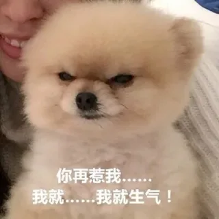 你再惹我，我就生气了！