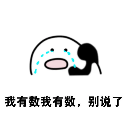 我有数我有数，别说了（我有数我有数，别说了）