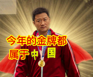 今年的金牌都属于中国