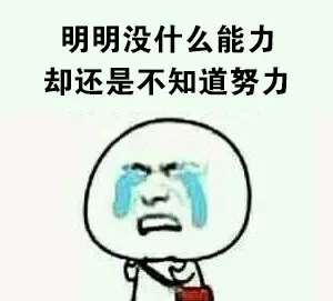 明明没什么能力，却还是不知道努力