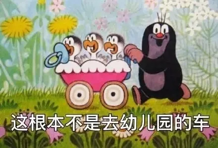 这根本不是去幼儿园的车！（这根本不是去幼儿园的车！）