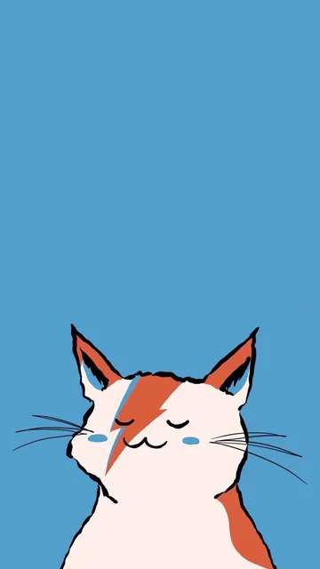 猫咪插画壁纸