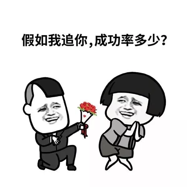 假如我追你，成功率多少？