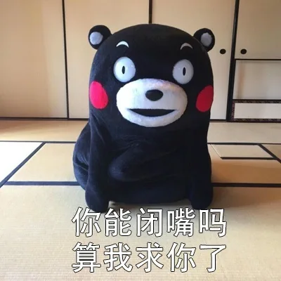 你能闭嘴吗？算我求你了