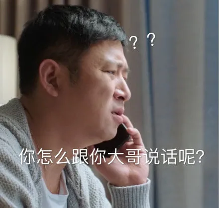 你怎么跟你大哥说话呢（你怎么跟你大哥说话呢）