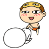 对着你下面就是一阵乱踢！！！_搞笑_坏人表情包