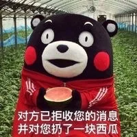 对方已拒收您的消息，并对您扔了一块西瓜（对方已拒收您的消息，并对您扔了一块西瓜）