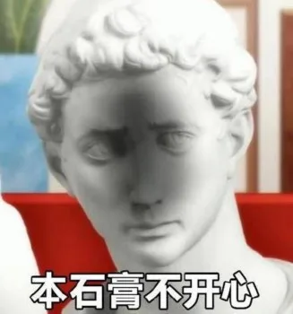 本石膏不开心（石膏表情包）（本石膏不开心（石膏表情包））