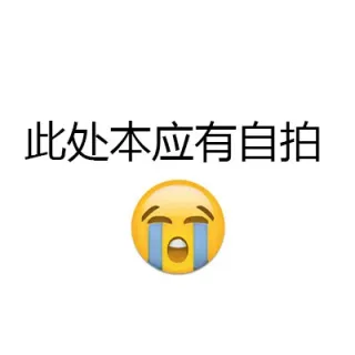 此处本应有自拍