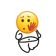 奔跑小黄脸表情包