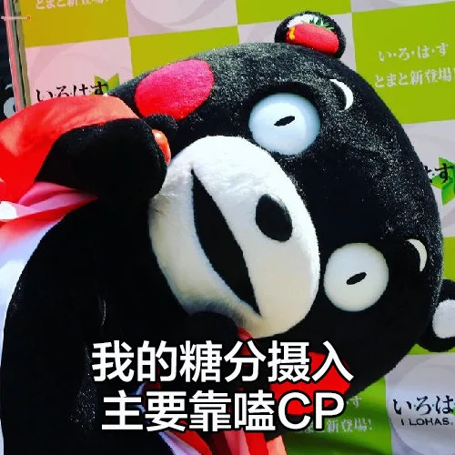 我的糖分摄入主要靠磕 CP