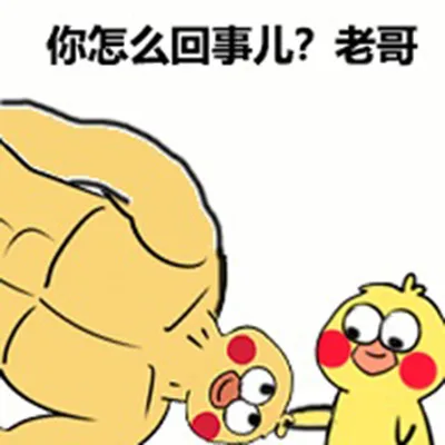 肌肉大黄鸡与小黄鸡系列_小黄鸡
